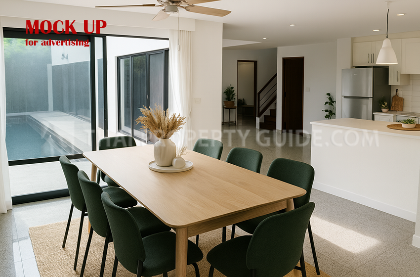 House with Private Pool in Nichada Thani 