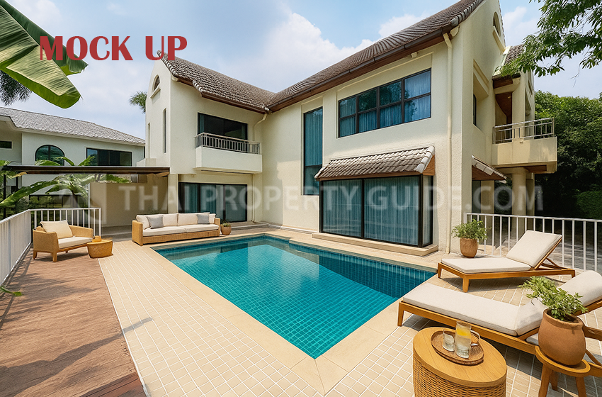 House with Private Pool in Nichada Thani 
