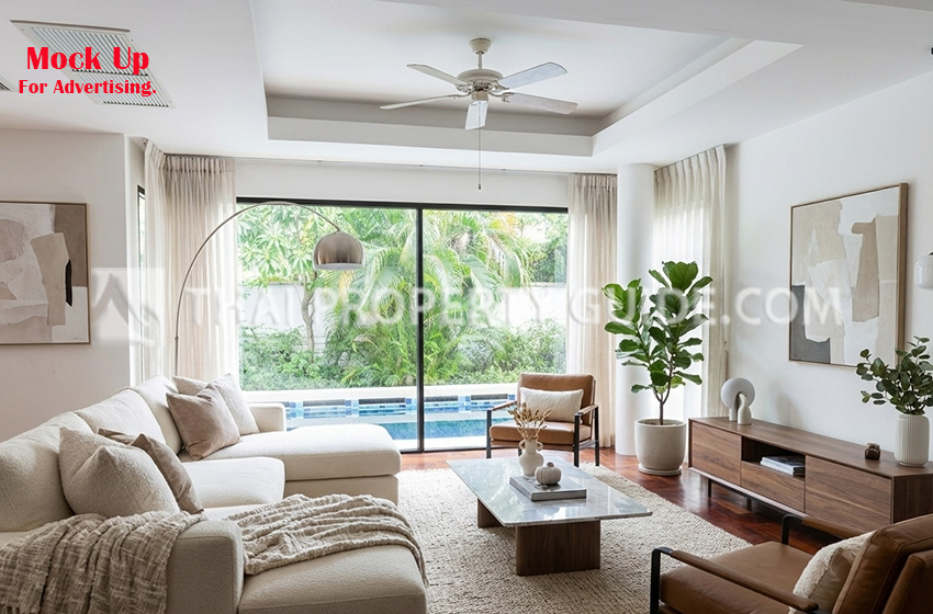 House with Private Pool for rent in Nichada Thani