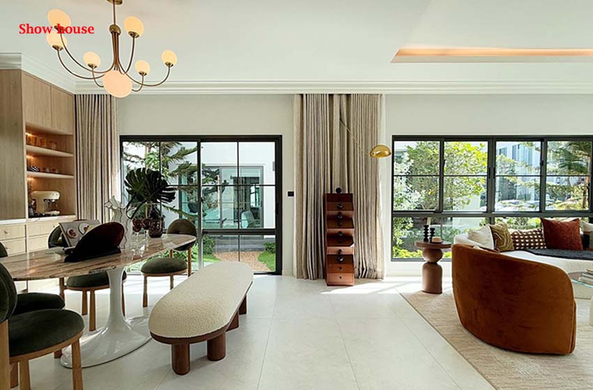 House with Shared Pool in Bangnatrad 