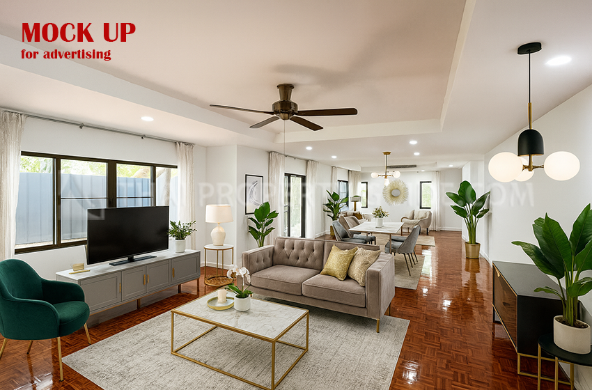 House with Shared Pool in Nichada Thani