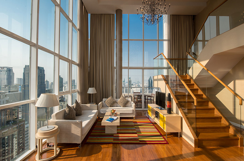 Penthouse for rent in Ploenchit